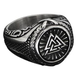 Anel símbolo valknut