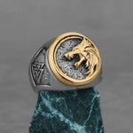 Anel sinete fenrir