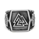 Anel sinete valknut aço 9 (59,5 mm)
