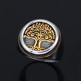 Anel sinete yggdrasil