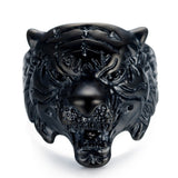 Anel tigre preto 54 mm