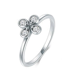Anel trevo de diamante 51,9 mm