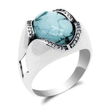 Anel turquesa design original