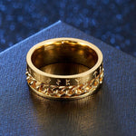 Anel valhalla dourado 6 (52mm)