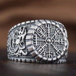 Anel vegvísir em prata 5 (49,32 mm)