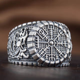 Anel vegvísir em prata 5 (49,32 mm)
