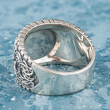 Anel vegvísir em prata 5 (49,32 mm)