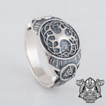 Anel viking árvore da vida 5 (49,32 mm)