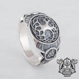 Anel viking árvore da vida 5 (49,32 mm)