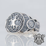 Anel viking árvore da vida 5 (49,32 mm)
