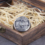 Anel viking árvore do mundo 7 (54,4 mm)