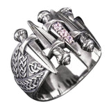 Anel viking forma de punhal 5 (49,32 mm)