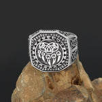 Anel viking garra de urso 9 (59,5 mm)
