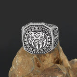 Anel viking garra de urso 9 (59,5 mm)