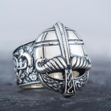 Anel viking prata 5 (49,32 mm)