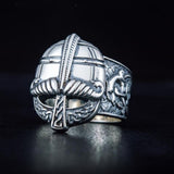 Anel viking prata