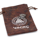 Anel viking valknut aço