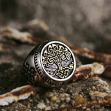 Anel viking yggdrasil