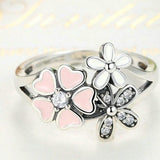 Anel vintage flor