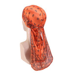 Bandana durag laranja valor por defeito título