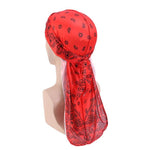 Bandana durag vermelho valor por defeito título