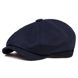 Boina confortável azul