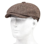 Boina de homem castanho / l (58-59cm)