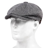 Boina de homem cinzento / l (58-59cm)
