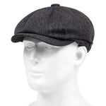 Boina de homem preto / l (58-59cm)