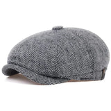 Boina peaky blinders cinzento claro