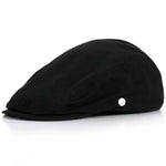 Boina plana preto