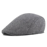 Boina retro cinzento claro