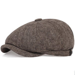 Boina vintage castanho / m (56-58cm)