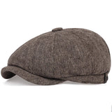 Boina vintage castanho / m (56-58cm)
