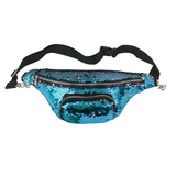 Bolsa de cintura anos 80 azul