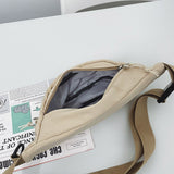 Bolsa de cintura bege valor por defeito título