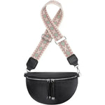 Bolsa de cintura boémia estilo bege
