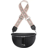 Bolsa de cintura boémia estilo bege