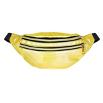 Bolsa de cintura brilhante amarelo