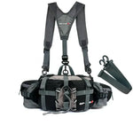 Bolsa de cintura de caminhada preto