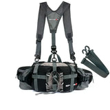 Bolsa de cintura de caminhada preto