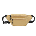 Bolsa de cintura com bolso oculto