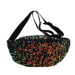 Bolsa de cintura com lantejoulas