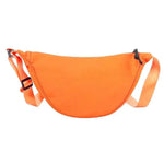 Bolsa de cintura compacta para mulher laranja