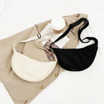 Bolsa de cintura compacta para mulher