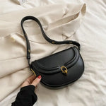 Bolsa de cintura de couro para mulher