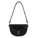 Bolsa de cintura de couro para mulher