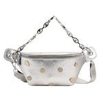 Bolsa de cintura design original prata