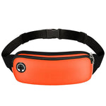 Bolsa de cintura desportiva laranja