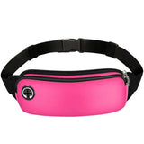 Bolsa de cintura desportiva rosa